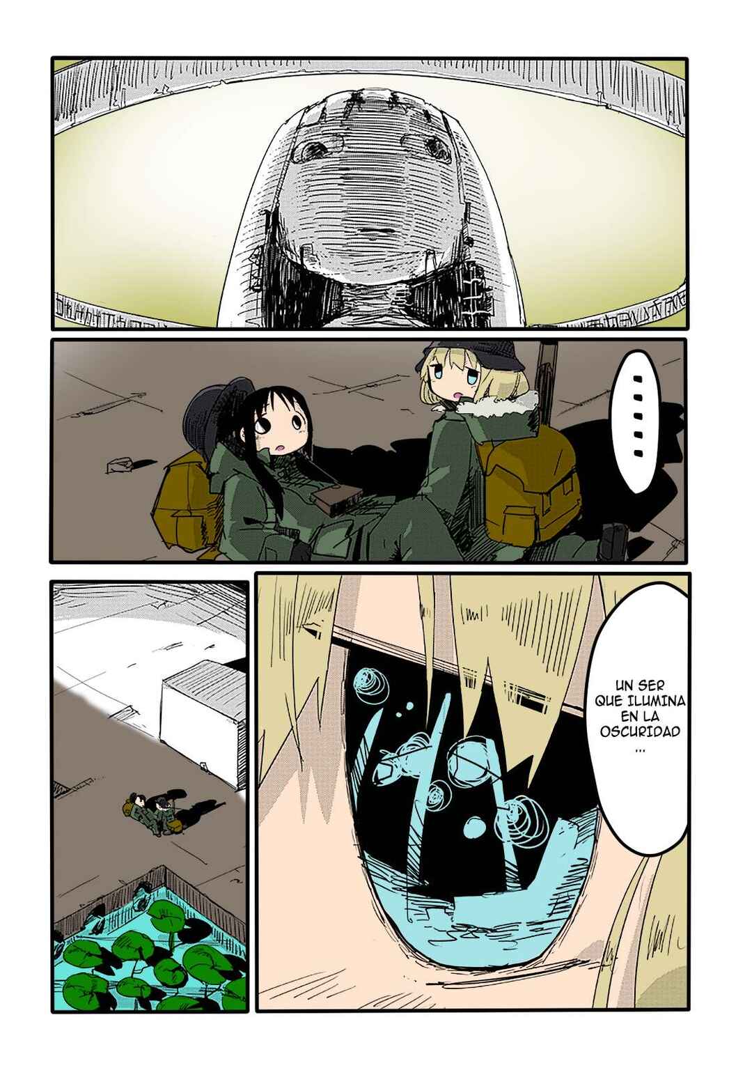 Shoujo Shuumatsu Ryokou (Fan Colored) Chapter 9 - Page 11