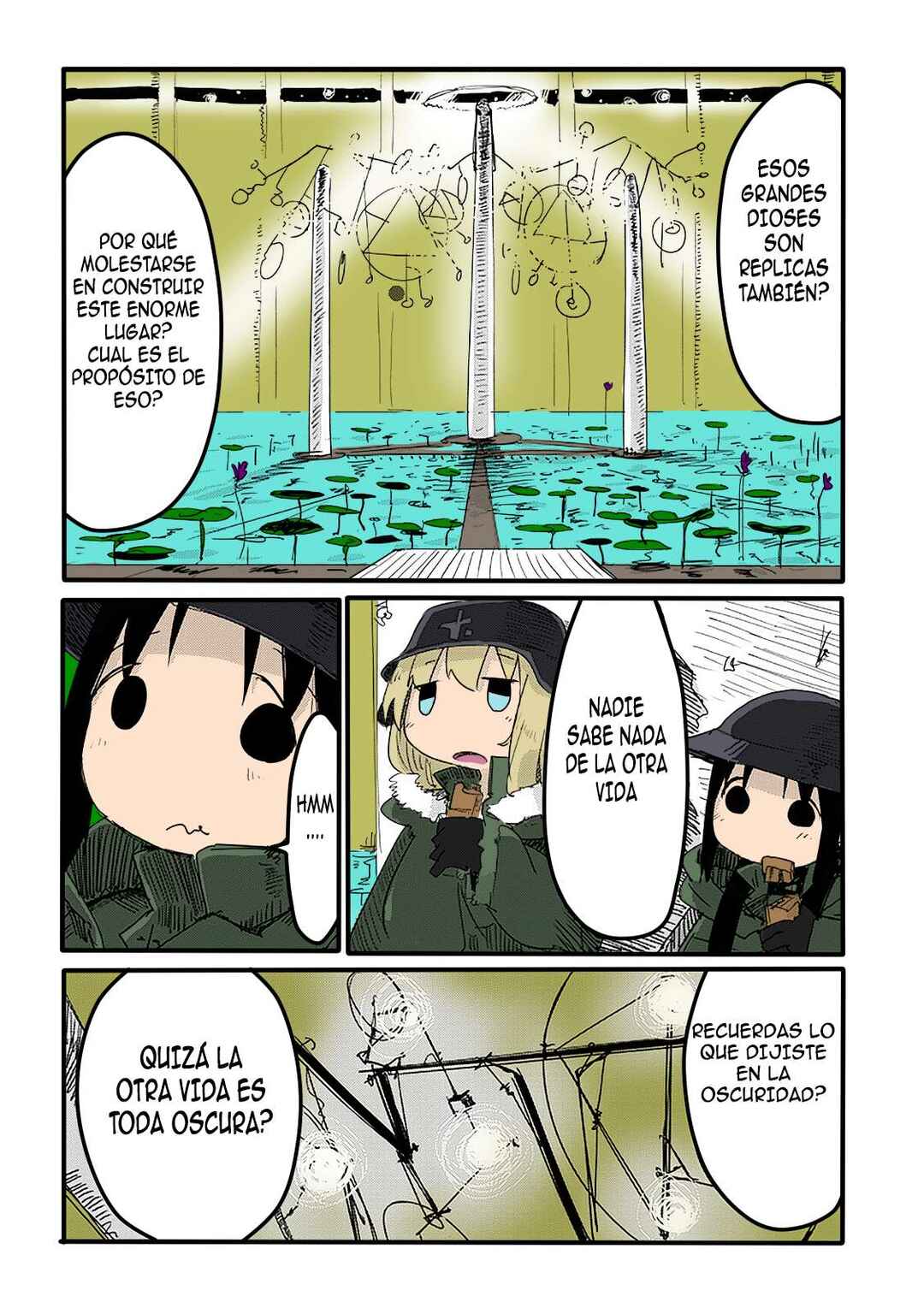Shoujo Shuumatsu Ryokou (Fan Colored) Chapter 9 - Page 15