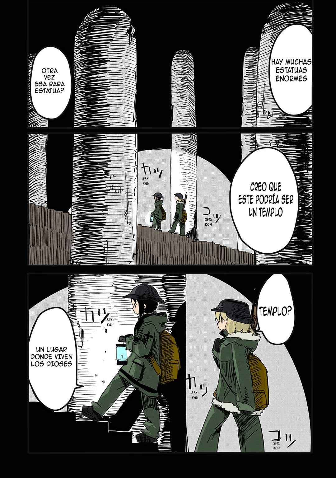 Shoujo Shuumatsu Ryokou (Fan Colored) Chapter 9 - Page 3