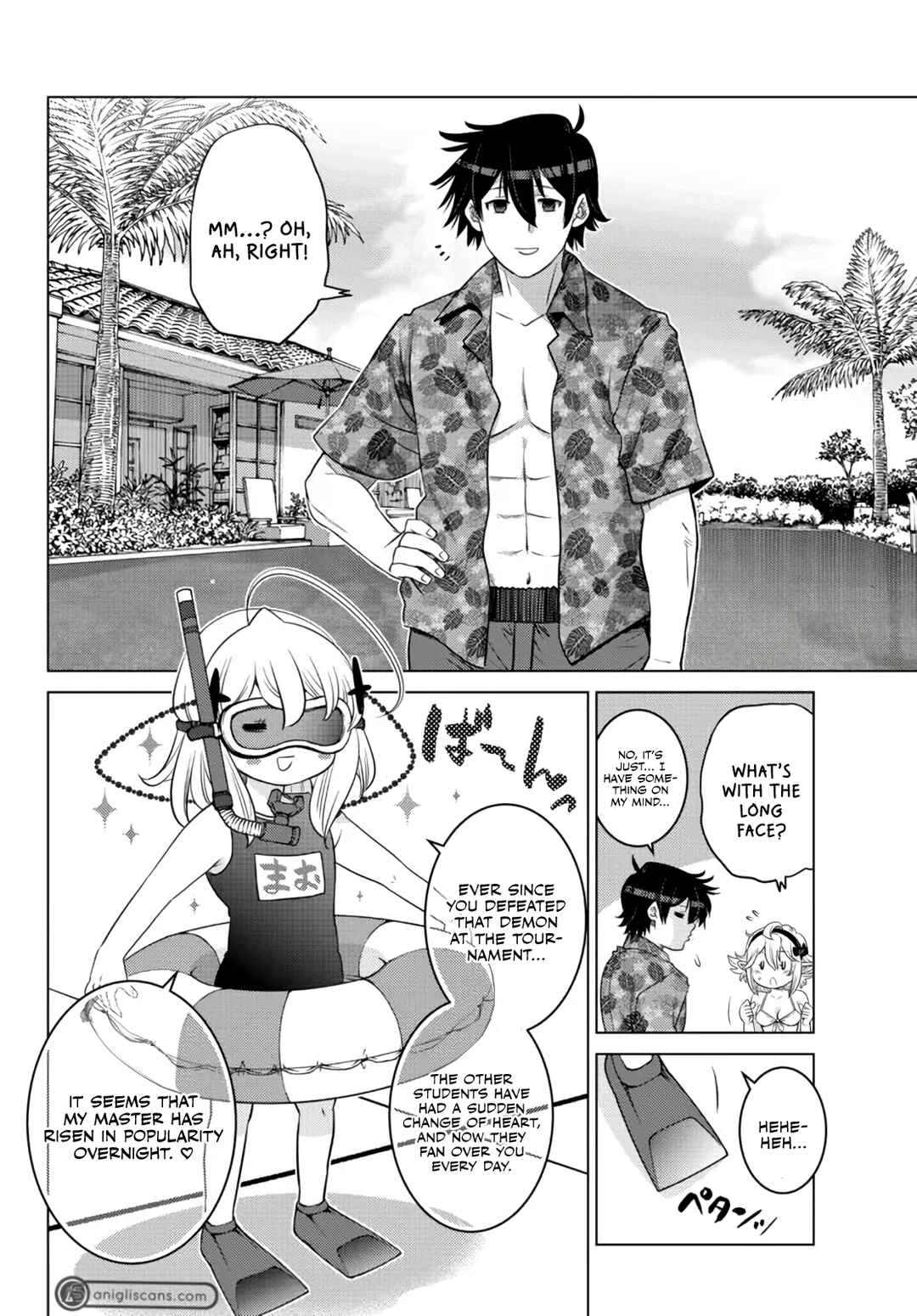 Ochikobore Datta Ani ga Jitsuha Saikyou ~Shijou Saikyou no Yuusha wa Tensei-shi, Gakuen de Mujikaku ni Musou Suru~ Chapter 15 - Page 31
