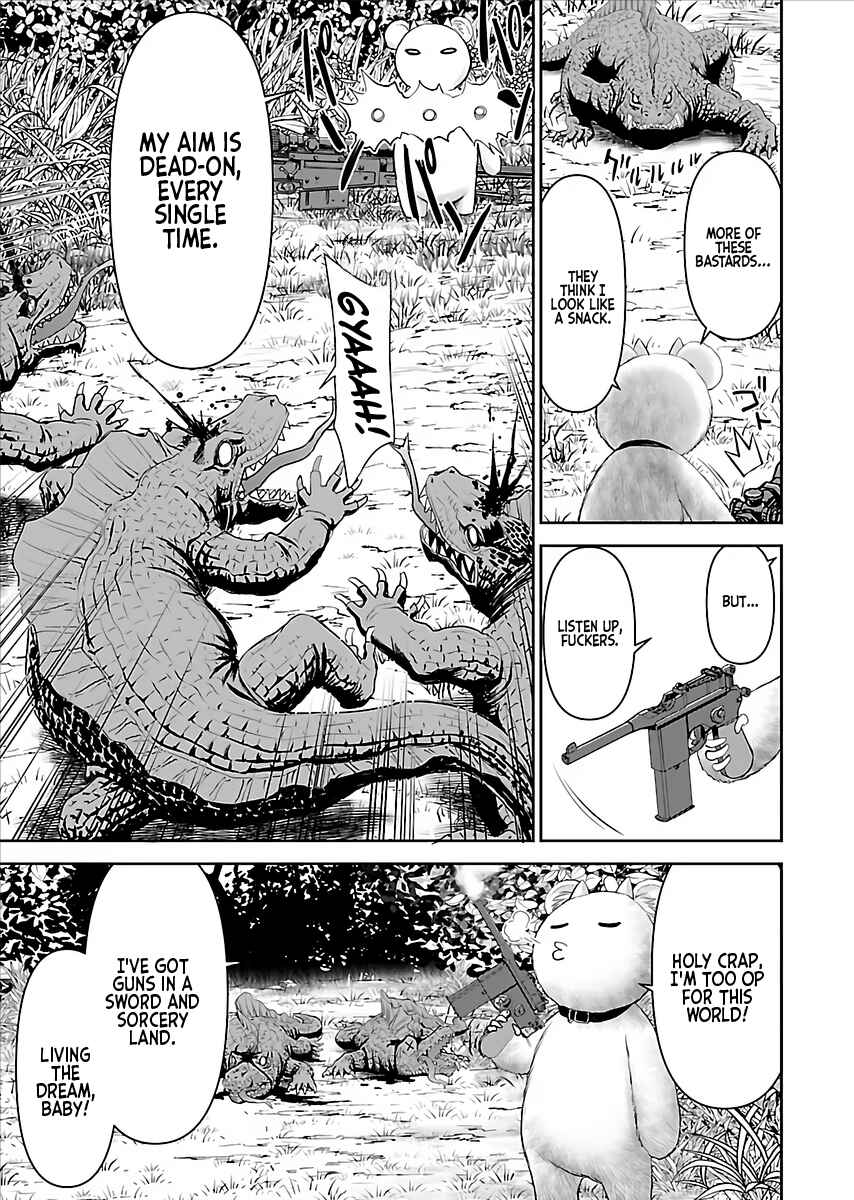 Isekai Sniper wa Onna Senshi no Mofumofu Aigan Doubutsu Chapter 2 - Page 5