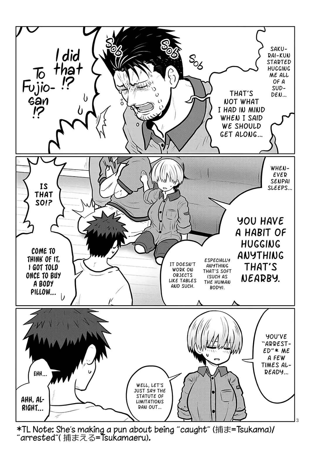 Uzaki-chan wa Asobitai! Chapter 128 - Page 3