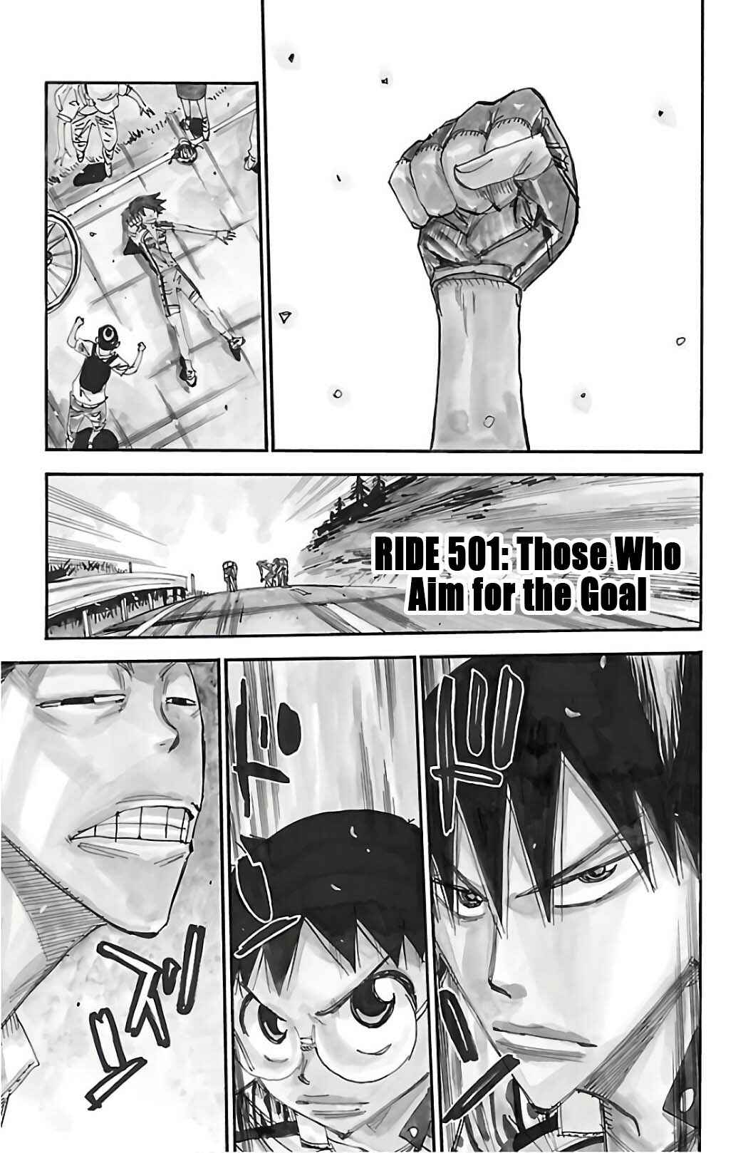 Yowamushi Pedal Chapter 501 - Page 1
