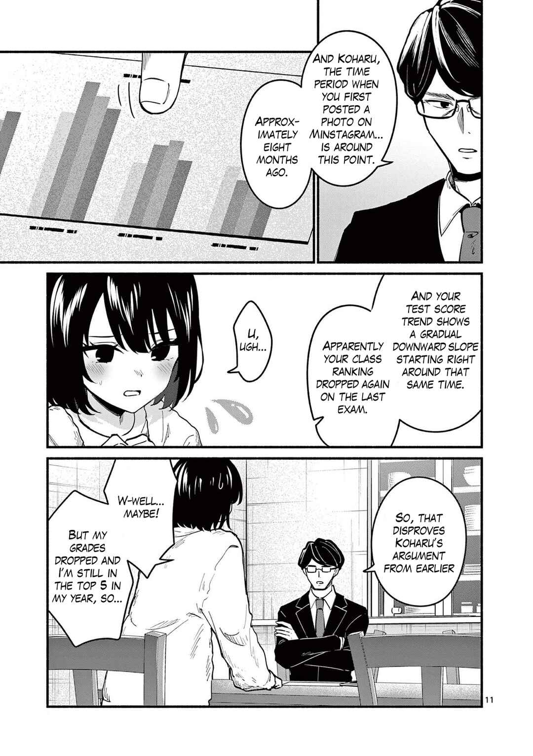 Shiotaiou no Sato-san ga Ore ni dake Amai Chapter 82 - Page 11