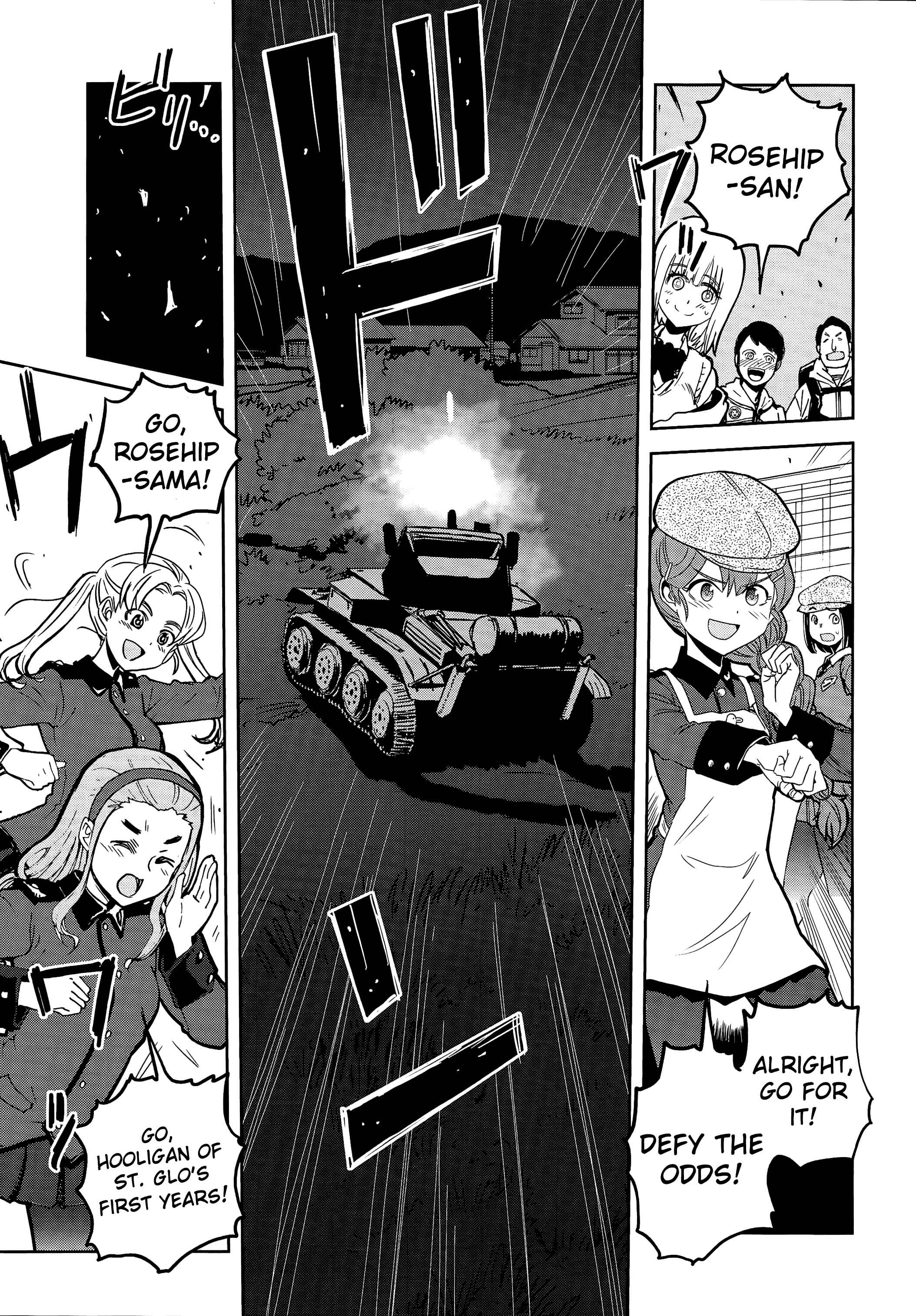 Girls und Panzer: Ribbon no Musha Chapter 41 - Page 14