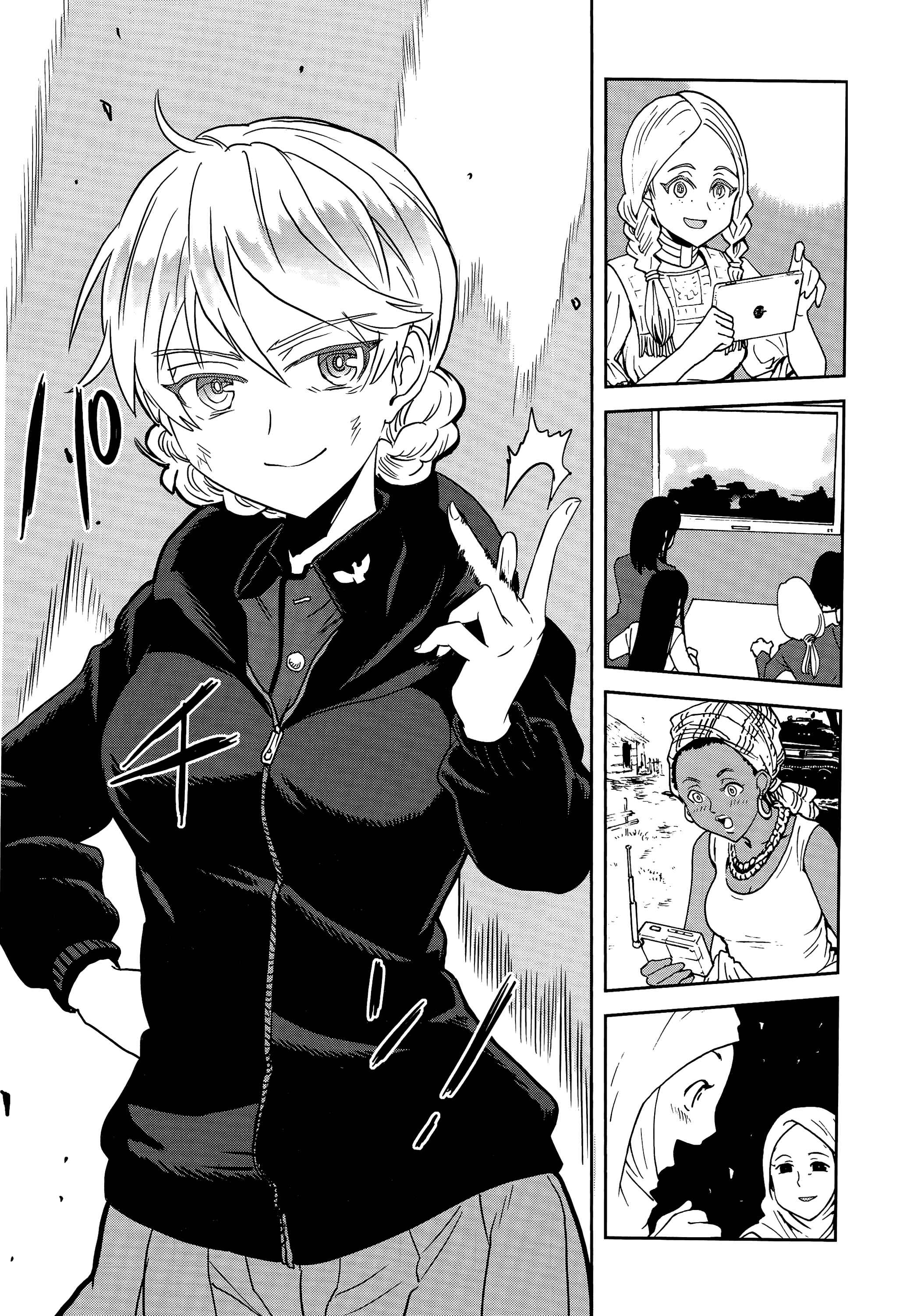 Girls und Panzer: Ribbon no Musha Chapter 41 - Page 22