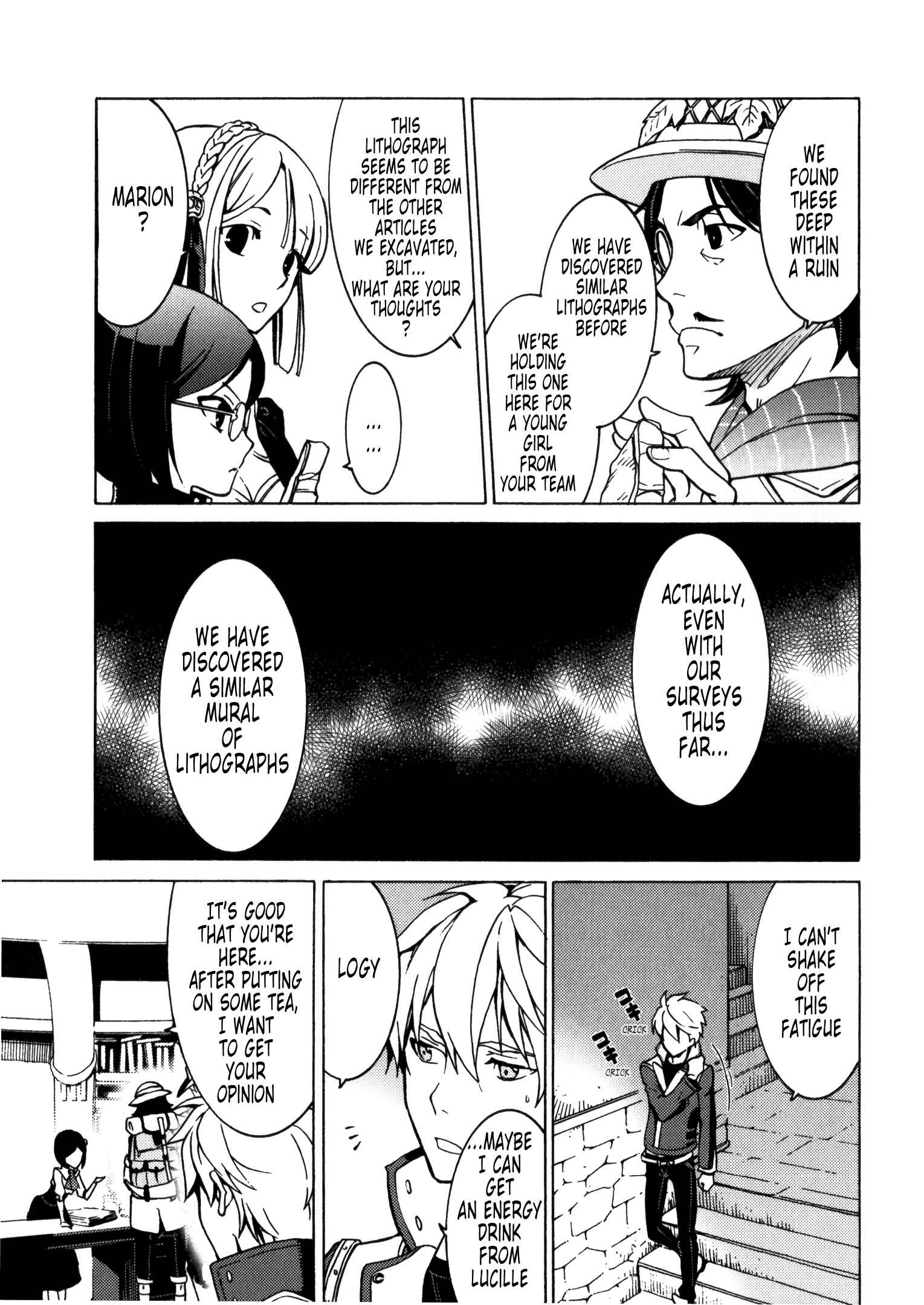 Escha & Logy no Atelier - Tasogare no Sora no Renkinjutsushi Chapter 8 - Page 18