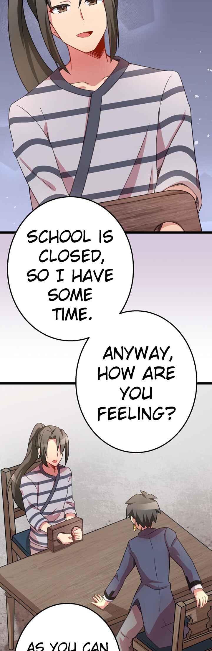 Maou to Ryuuou ni Sodaterareta Shounen wa Gakuen Seikatsu wo Musou suru You desu Chapter 47 - Page 34