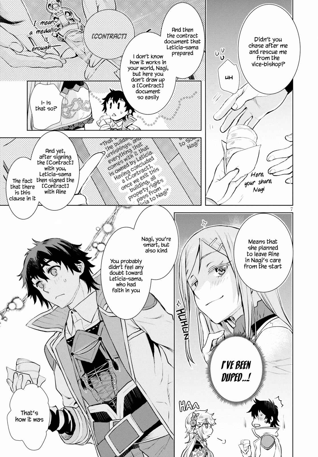 Isekai de Skill wo Kaitai Shitara Cheat na Yome ga Zoushoku Shimashita - Gainen Kousa no Structure Chapter 19 - Page 7