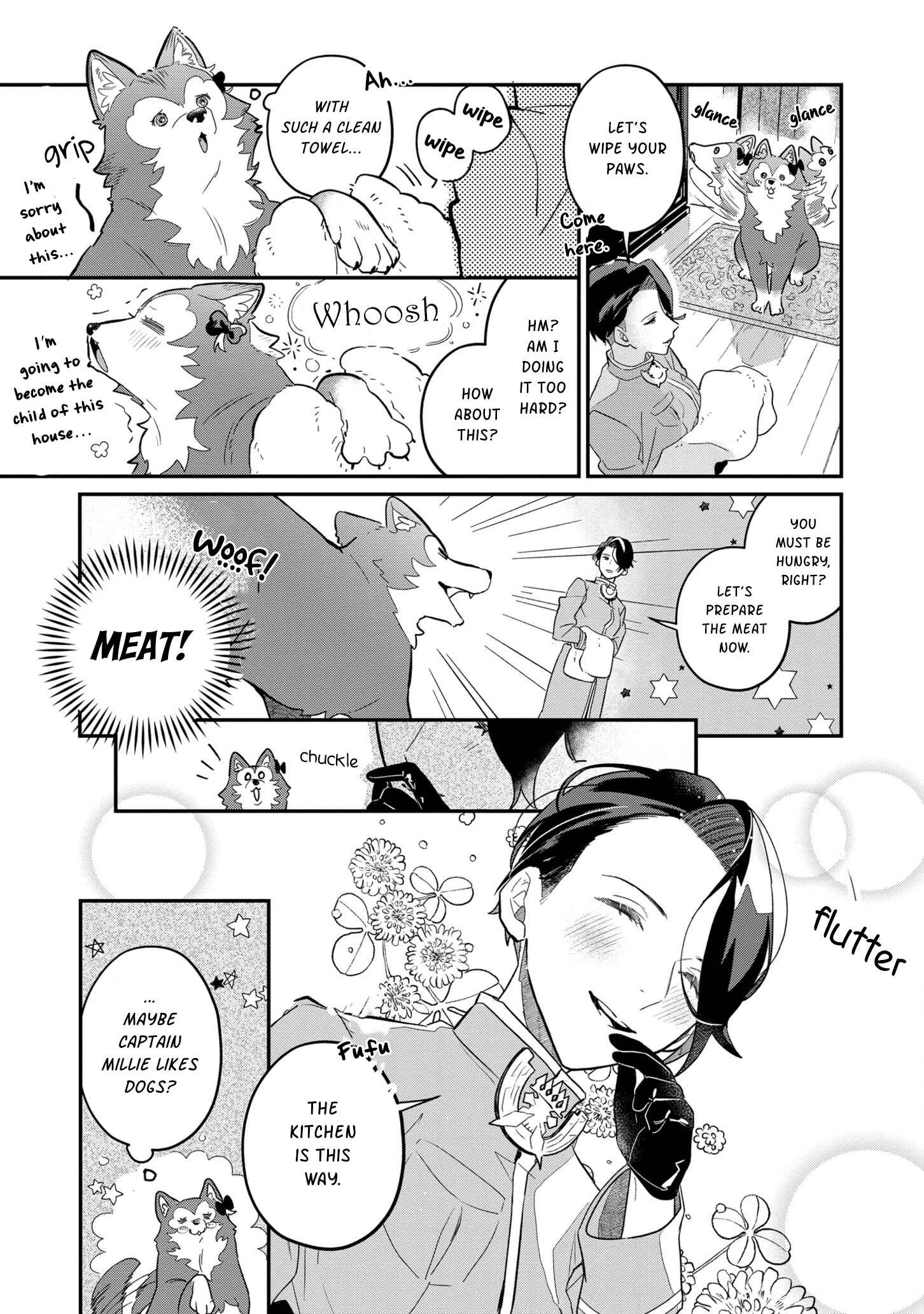 Fenrir Kishitai no Tagui Marenaru Mofumofu Jijou: Idou Saki no Joushi ga Inu deshita Chapter 2.1 - Page 7