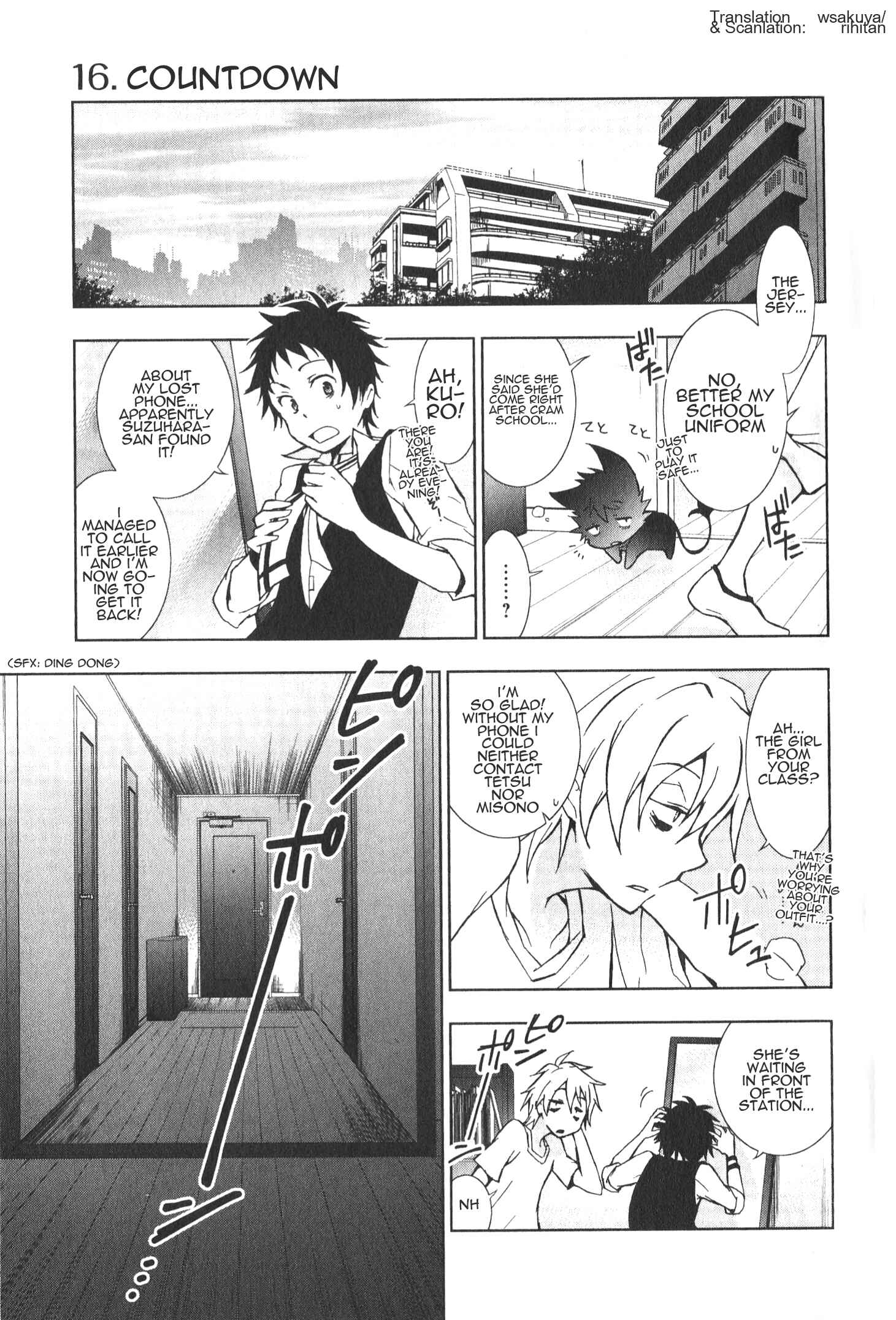 Servamp Chapter 16 - Page 1