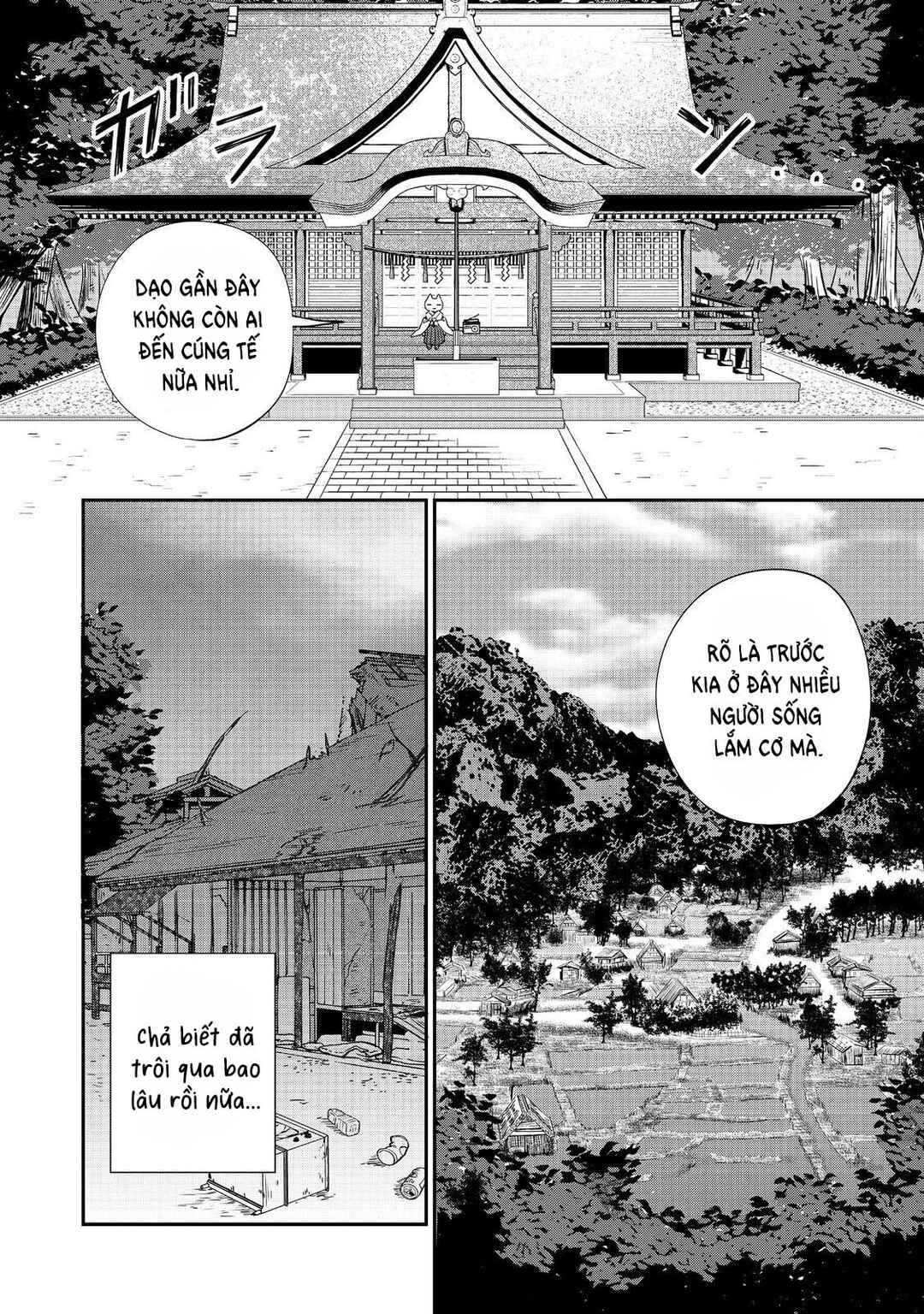 Okitsune-sama ni Onegai! ~Haison ni Nokotteta Kami-sama ga Fantasy-ka Shita Gendaishakai ni Hourikomaretara Saikyou Datta~ Chapter 1 - Page 7