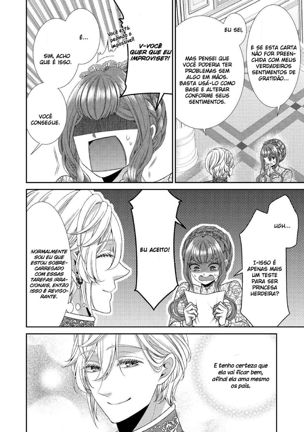 Jishou Akuyaku Reijou na Kon'yakusha no Kansatsu Kiroku. Chapter 32 - Page 19