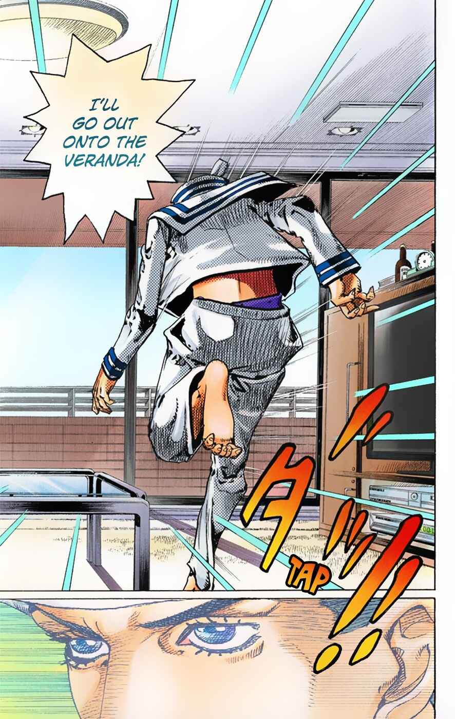 JoJo no Kimyou na Bouken: Part 8 - JoJolion Color-ban Chapter 4 - Page 42