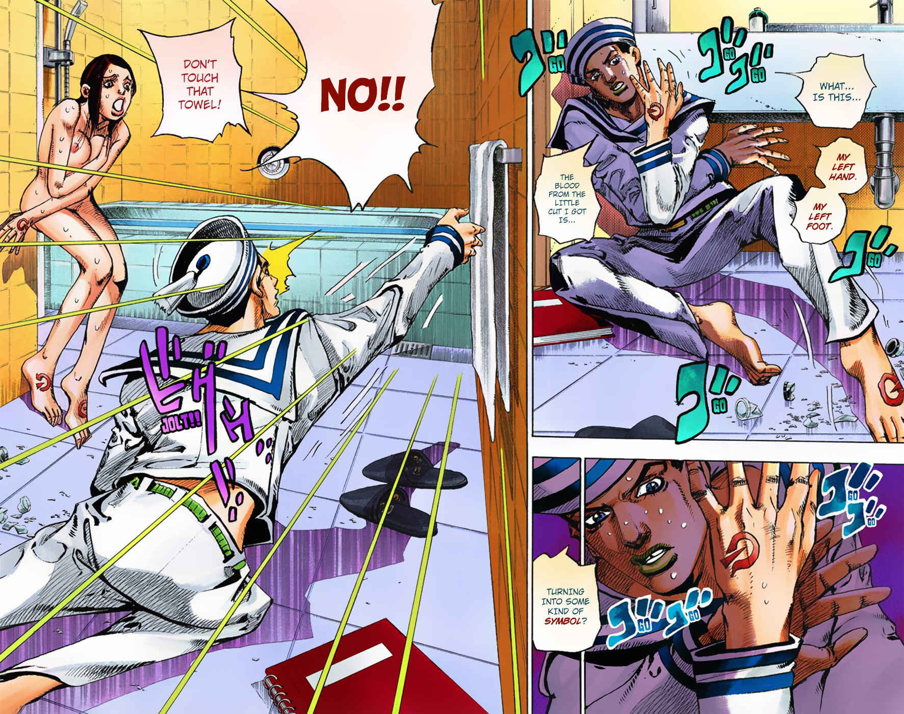 JoJo no Kimyou na Bouken: Part 8 - JoJolion Color-ban Chapter 4 - Page 9