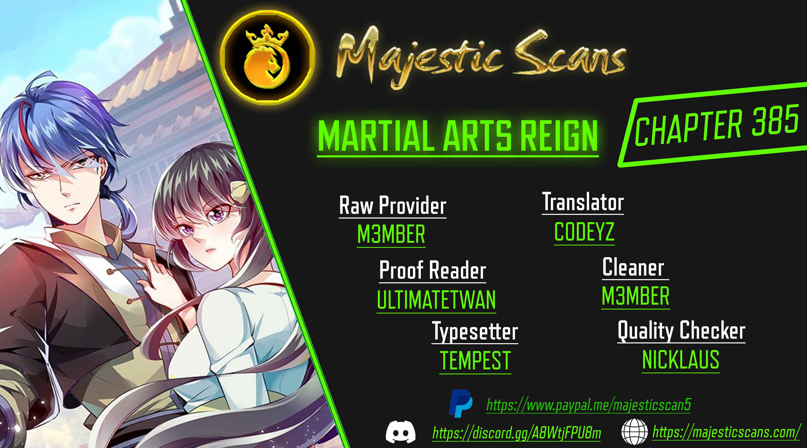 Martial Arts Reigns Chapter 385 - Page 1
