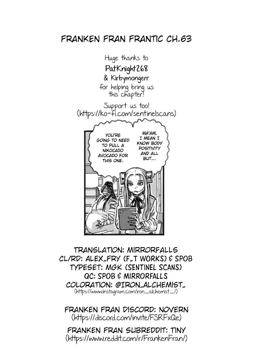 Franken Fran Frantic Chapter 63 - Page 24