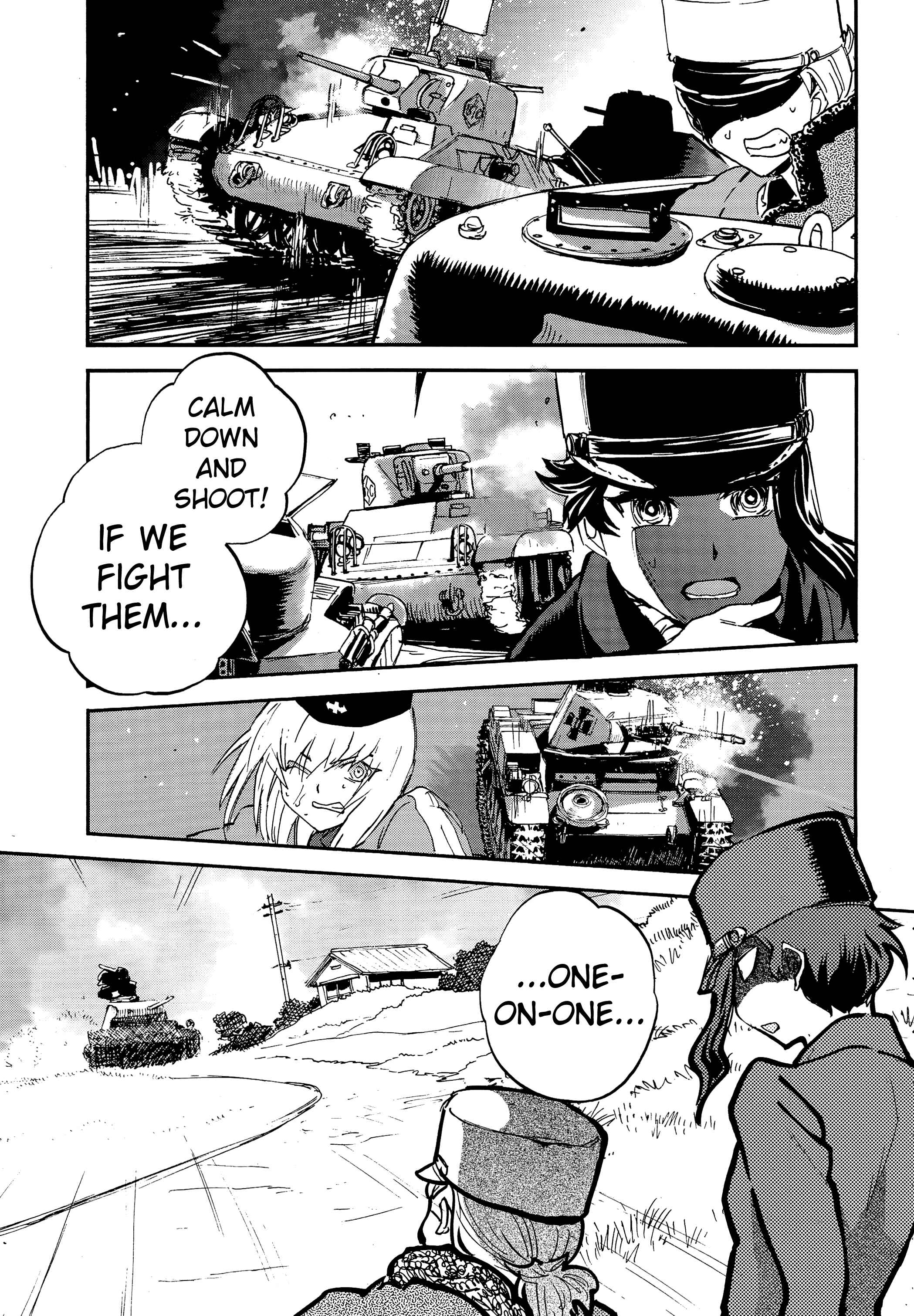 Girls und Panzer: Ribbon no Musha Chapter 20 - Page 35