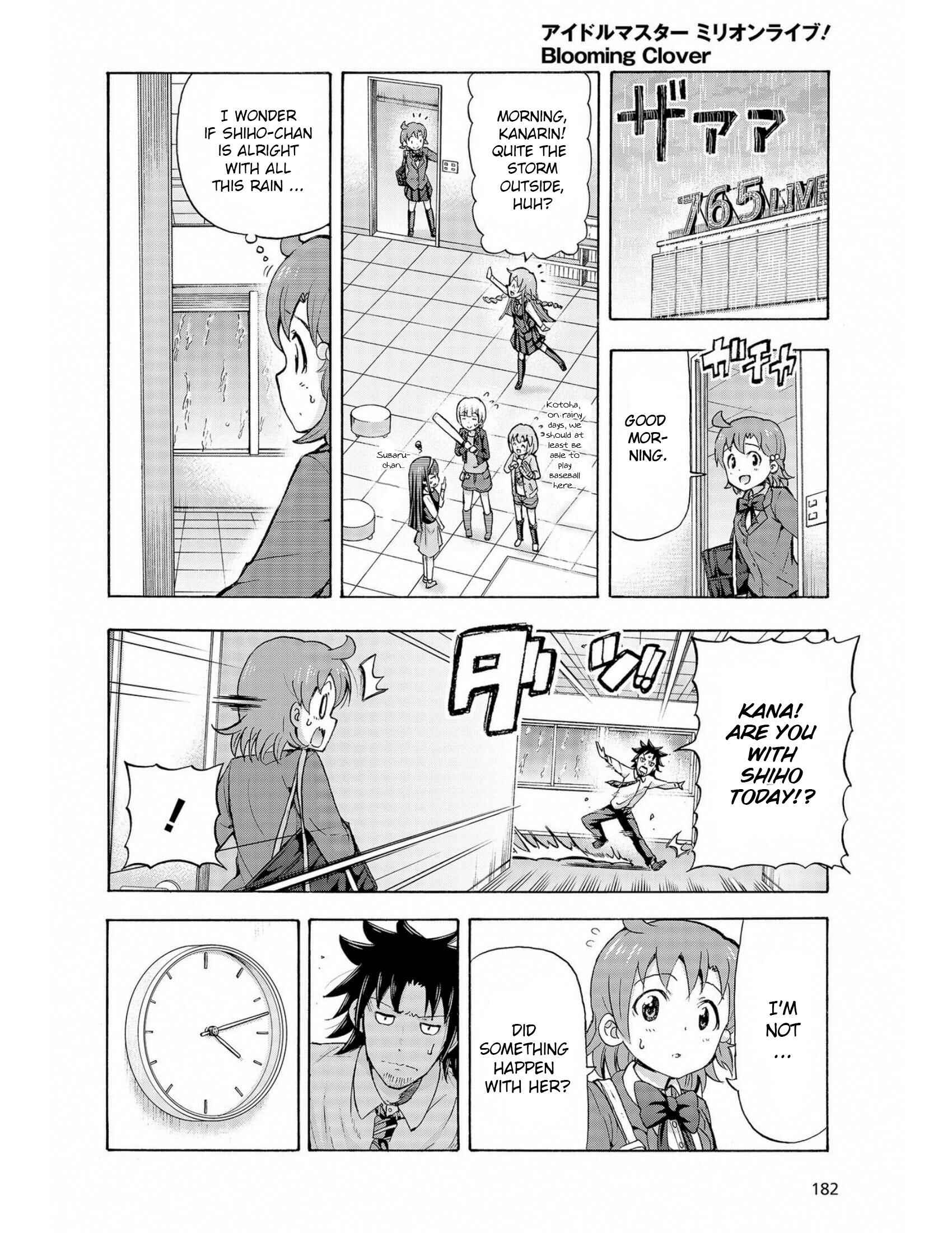 THE iDOLM@STER MILLION LIVE! Blooming Clover Chapter 13 - Page 2