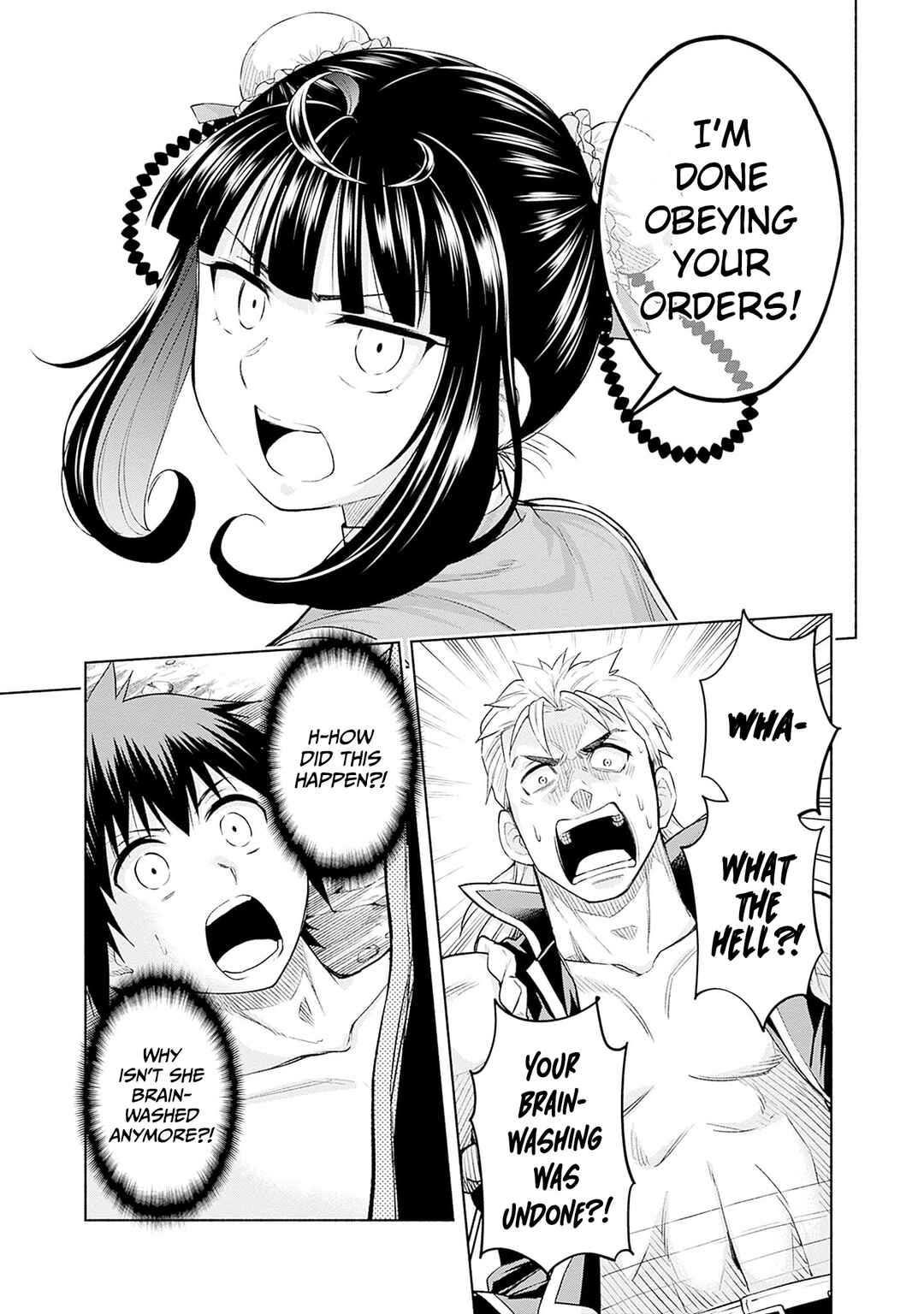 Eroge no Sekai de Slow Life ~Issho ni Isekai Teni shitekita Yarisaa no Daigakusei-tachi ni Tsuihou sareta node, Henkyou de Muteki ni Natte Shin no Heroine-tachi to Yoroshiku Yarimasu~ Chapter 25 - Page 3