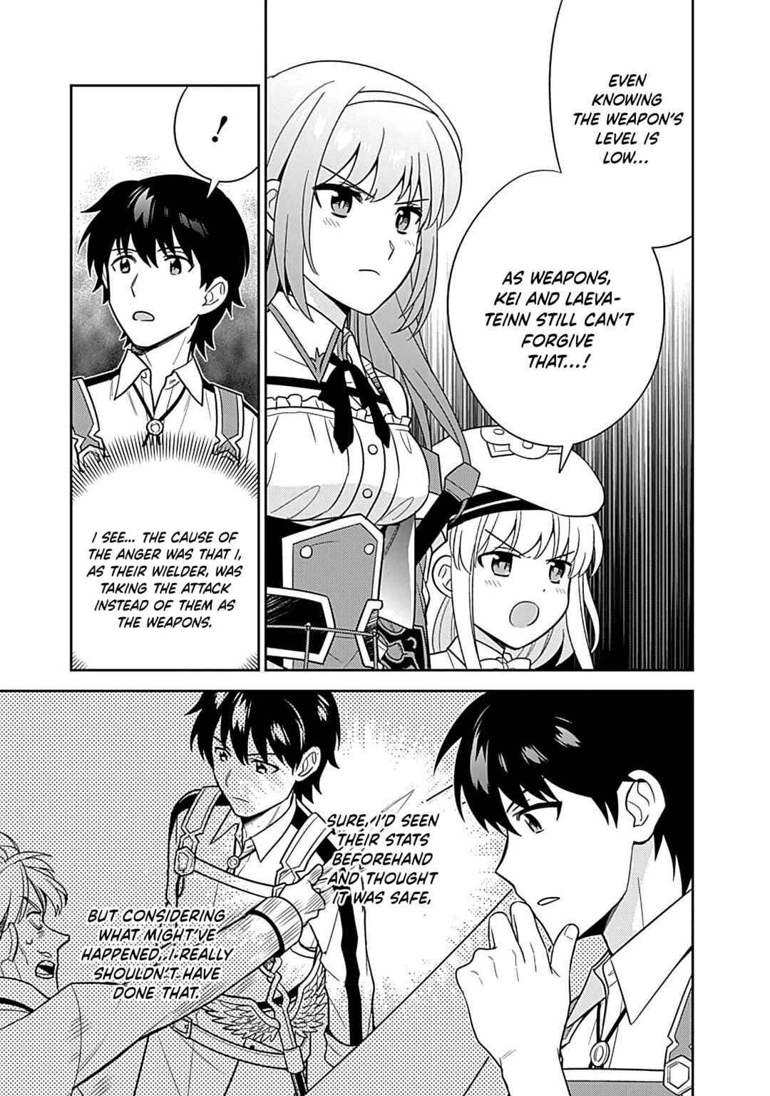 Seisan Shoku o Kiwame Sugi Tara Densetsu no Buki ga Ore no Yome ni Narinashita Chapter 22 - Page 4
