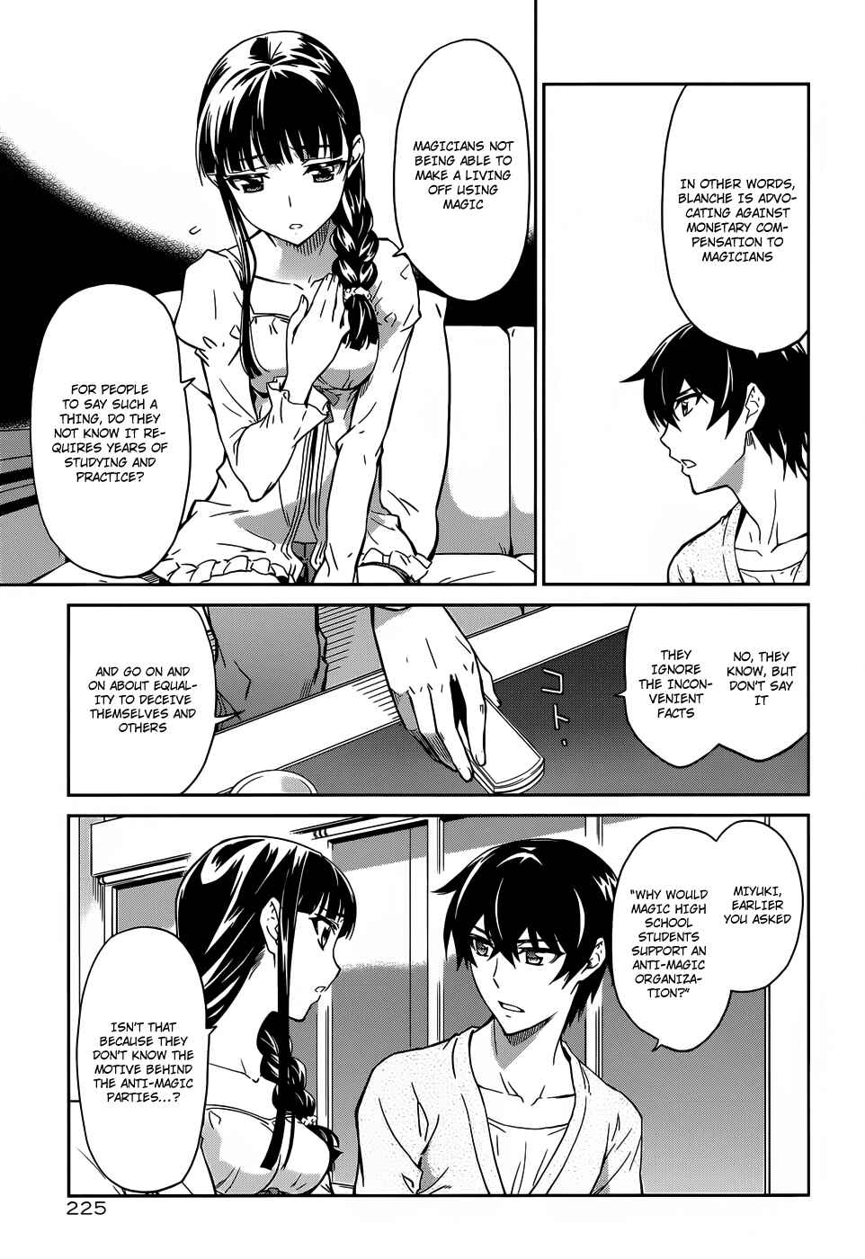 Mahouka Koukou no Rettousei - Nyuugaku-hen Chapter 14 - Page 14