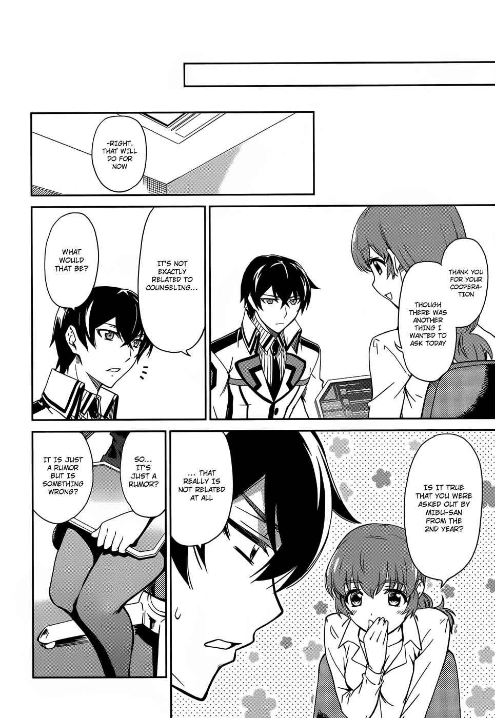 Mahouka Koukou no Rettousei - Nyuugaku-hen Chapter 14 - Page 9