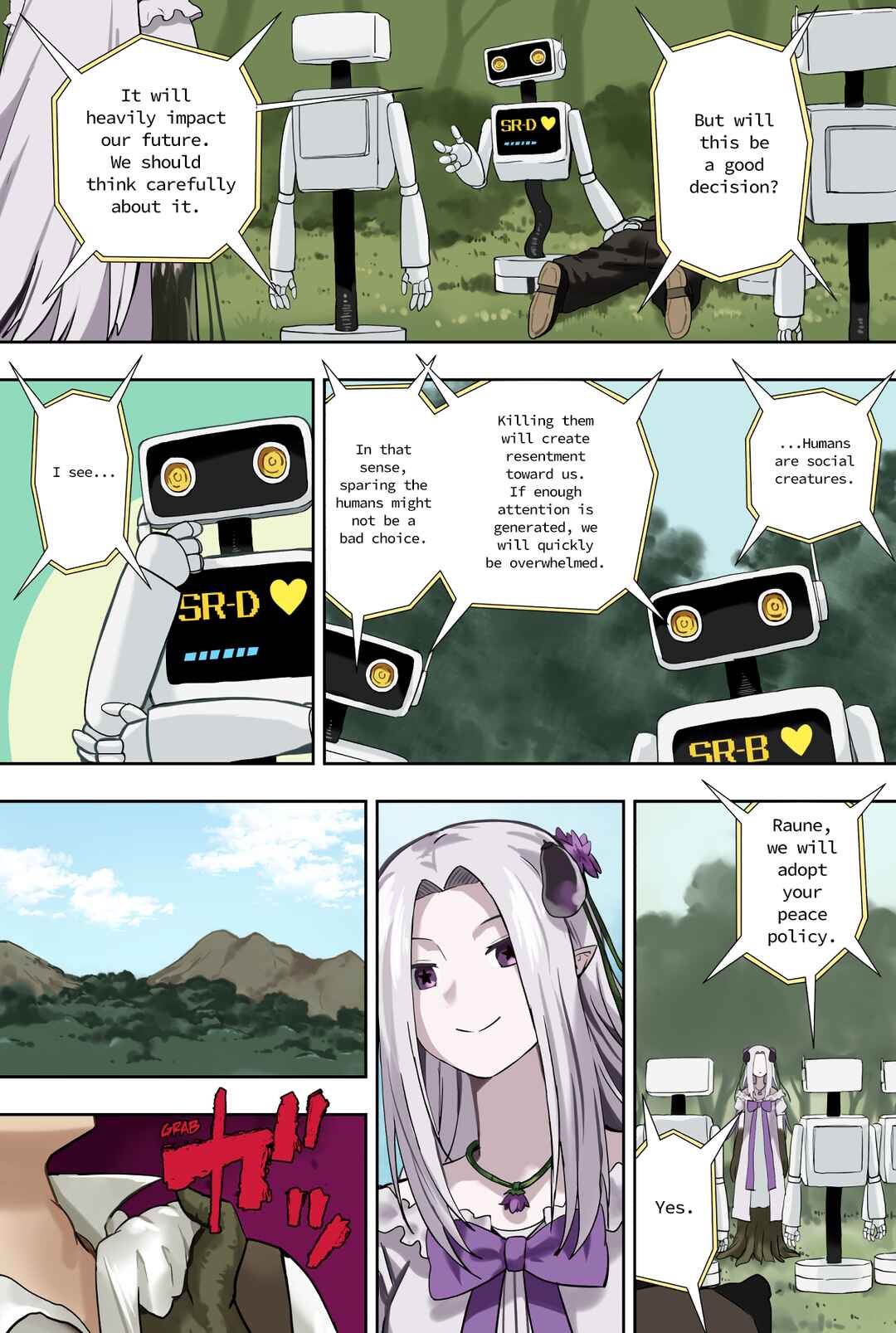 Raising an Eggplant Girl Using Online Polls Chapter 34 - Page 1