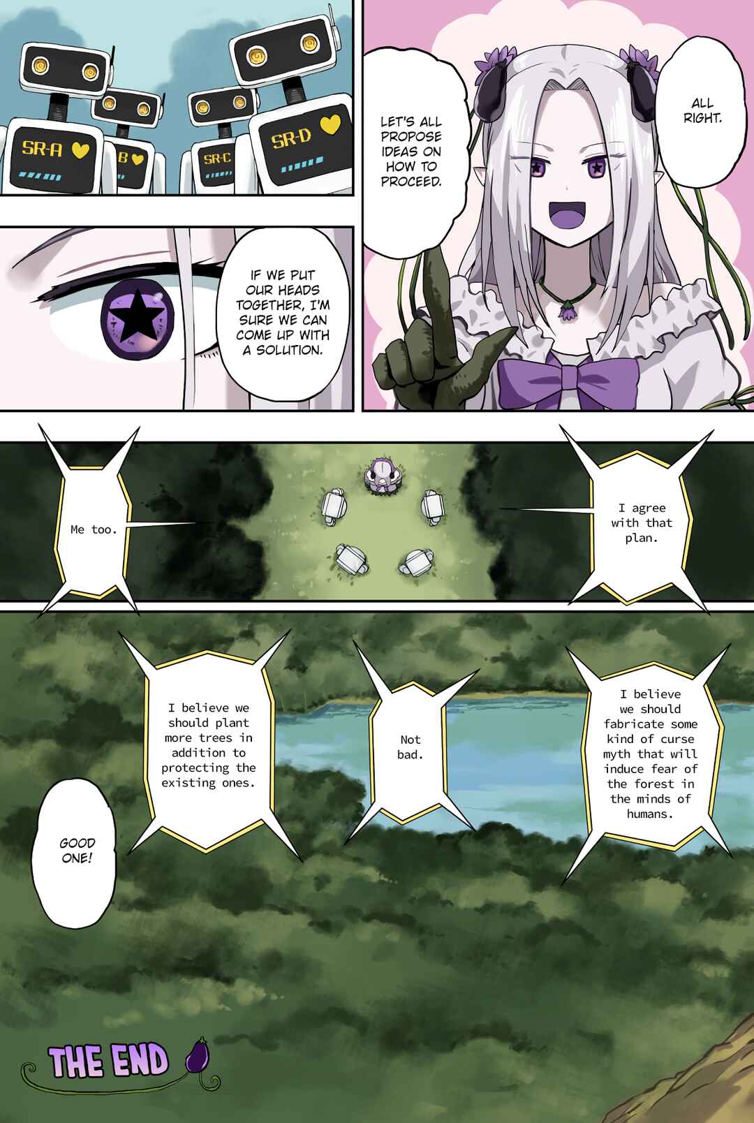 Raising an Eggplant Girl Using Online Polls Chapter 34 - Page 4