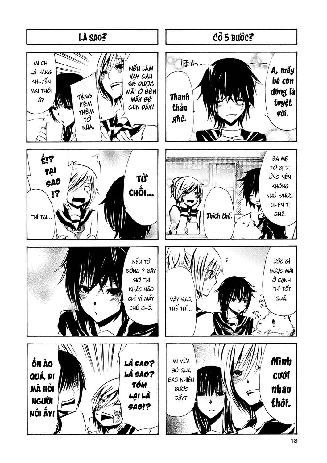 Inugami-san to Nekoyama-san Chapter 1 - Page 19