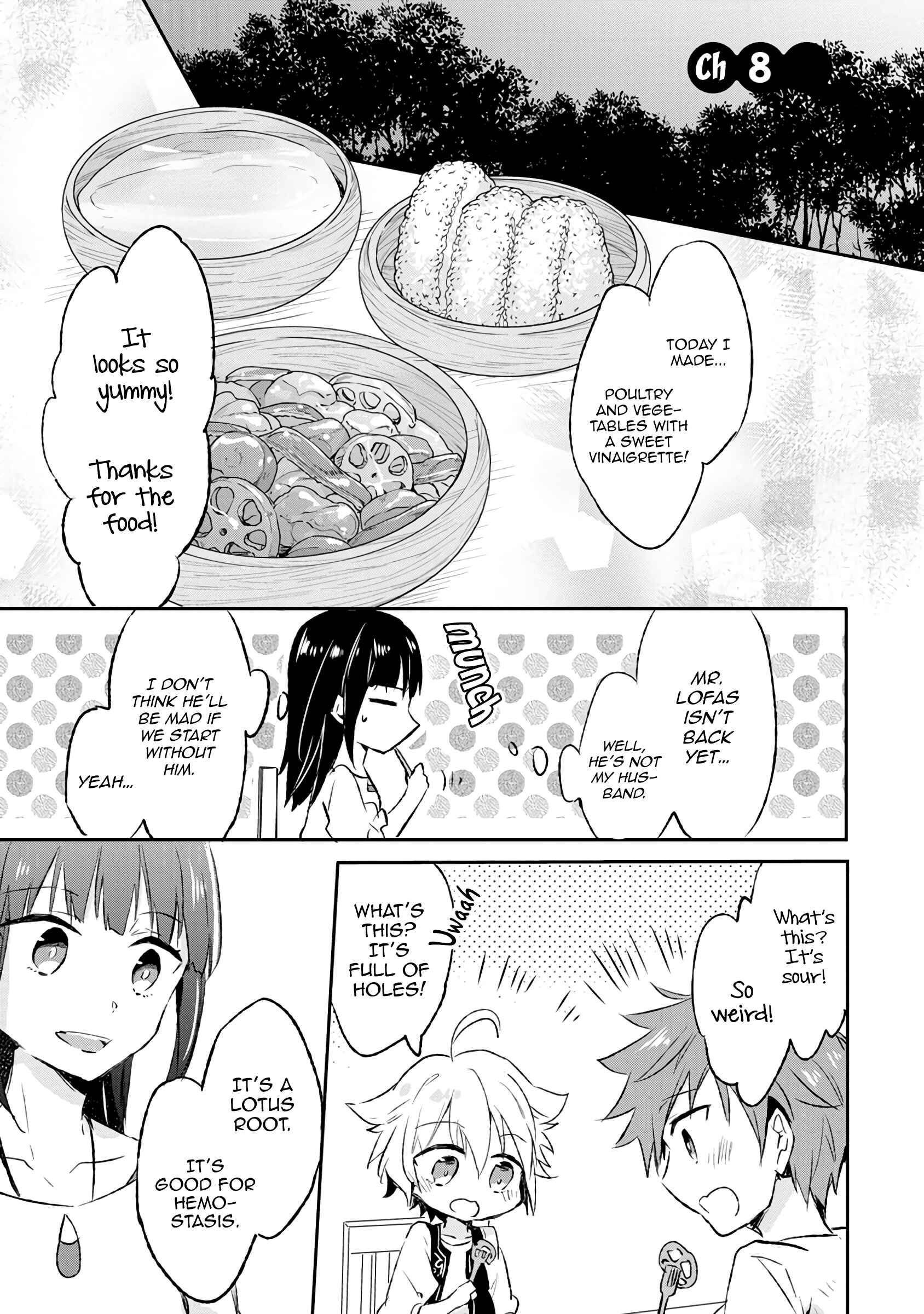 Hazure Potion ga Shouyu datta no de Ryouri suru koto ni shimashita Chapter 8 - Page 1