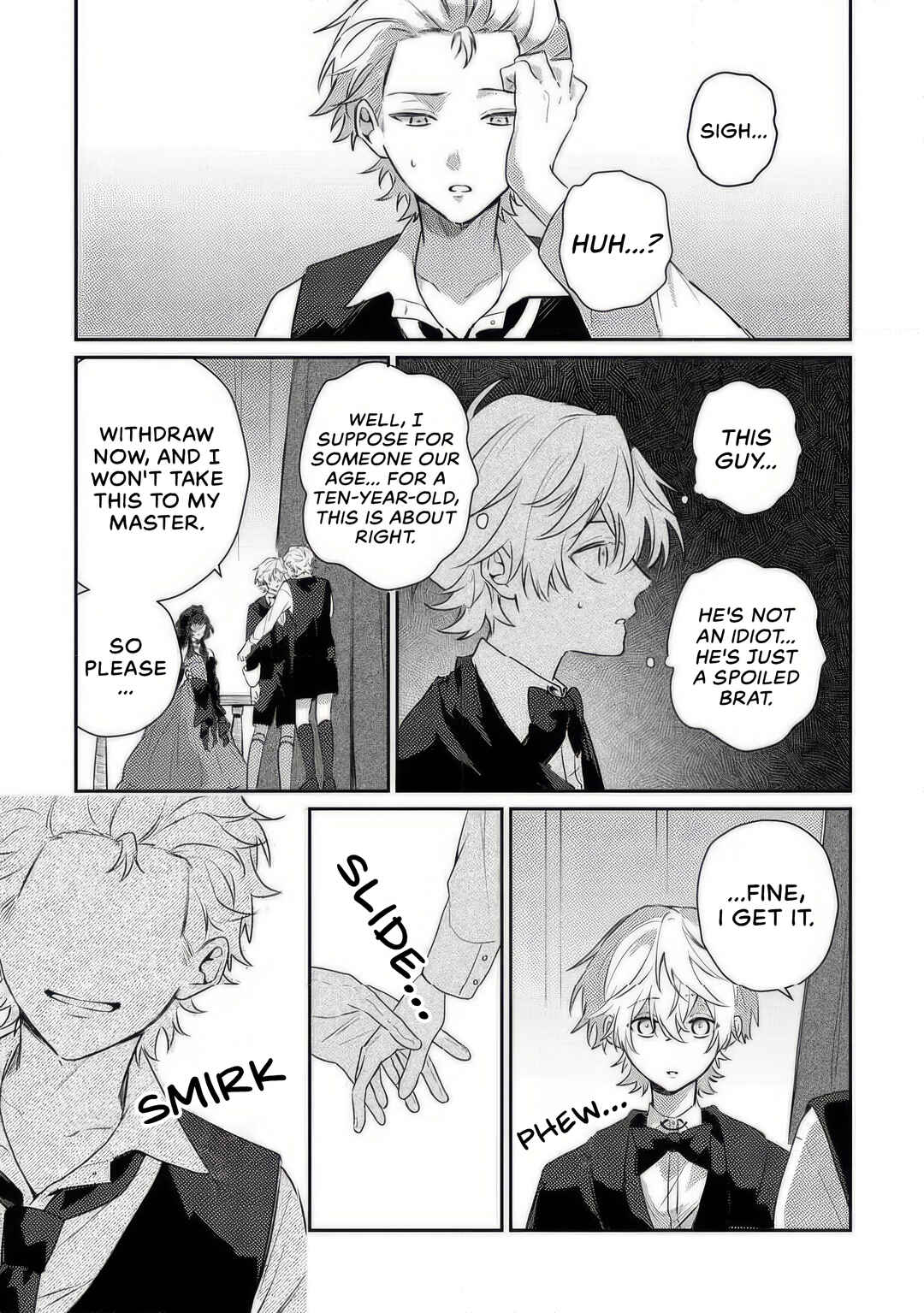 Yamiochi Last Boss Reijou no Osananajimi ni Tensei Shita. Ore ga Shindara Bad End Kakutei nanode Saikyou ni Natta kedo, Mou Yamiochi "Yandereka" Shitemasen ka? Chapter 4 - Page 10