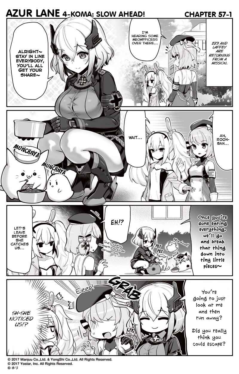 Azur Lane: Bisoku Zensin! Chapter 57 - Page 1