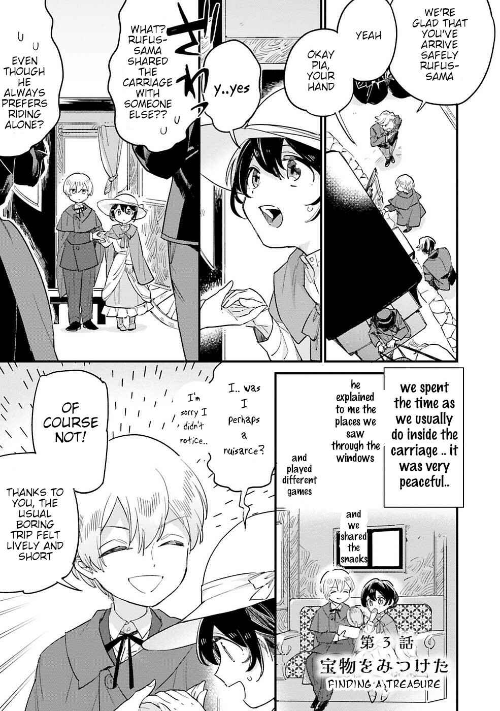 Yowaki MAX Reijou nanoni, Ratsuwan Konyakusha-sama no Kake ni Notte Shimatta Chapter 3 - Page 1