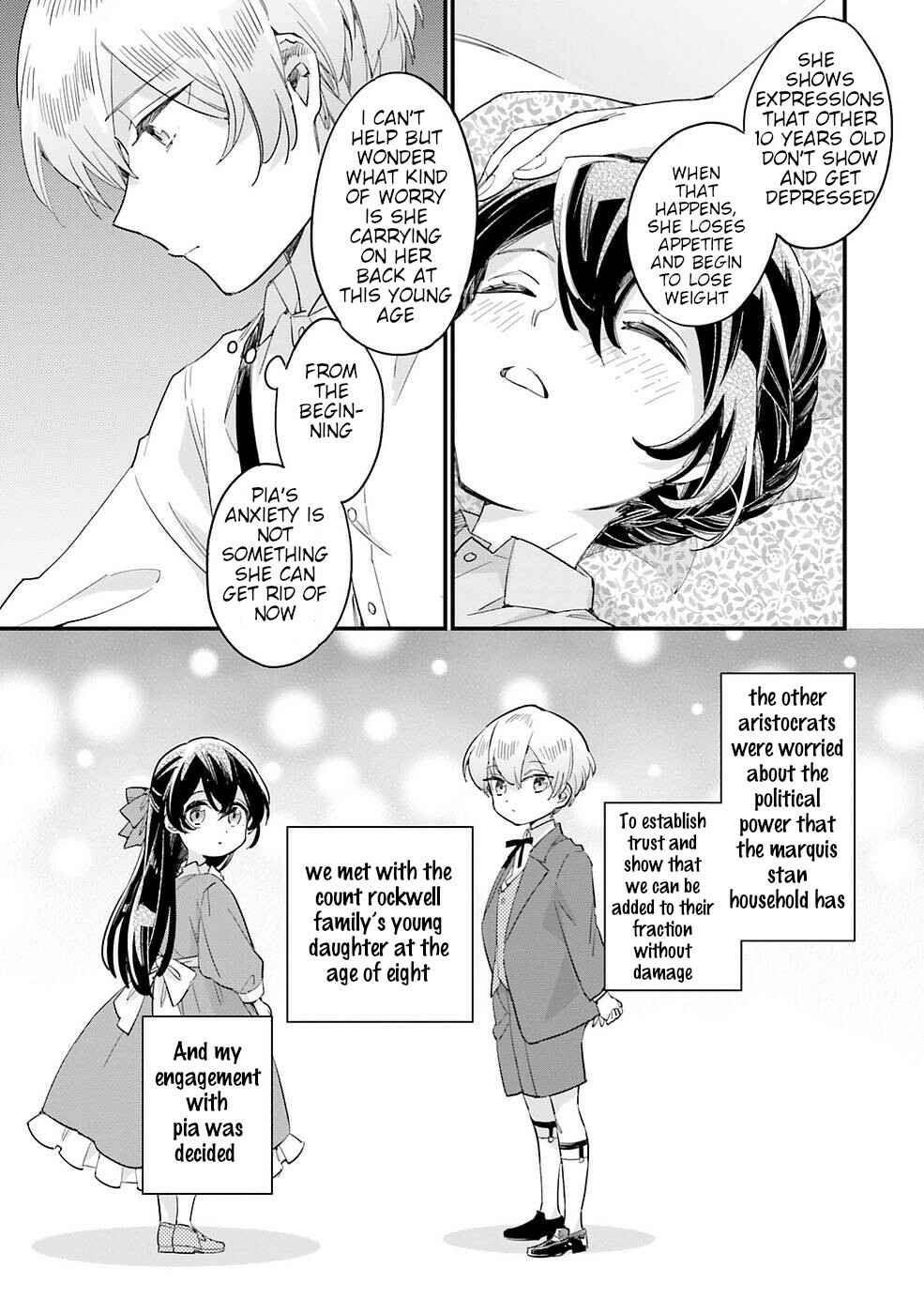 Yowaki MAX Reijou nanoni, Ratsuwan Konyakusha-sama no Kake ni Notte Shimatta Chapter 3 - Page 21