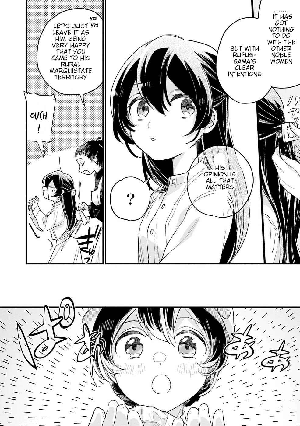 Yowaki MAX Reijou nanoni, Ratsuwan Konyakusha-sama no Kake ni Notte Shimatta Chapter 3 - Page 4