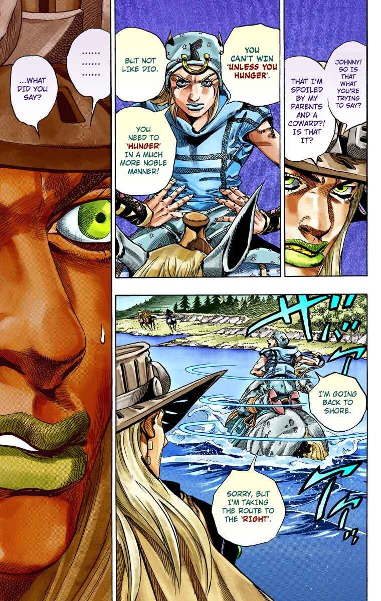 JoJo no Kimyou na Bouken: Part 7 - Steel Ball Run Color-ban Chapter 32 - Page 18