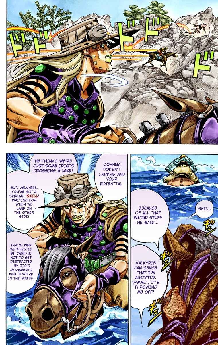 JoJo no Kimyou na Bouken: Part 7 - Steel Ball Run Color-ban Chapter 32 - Page 21