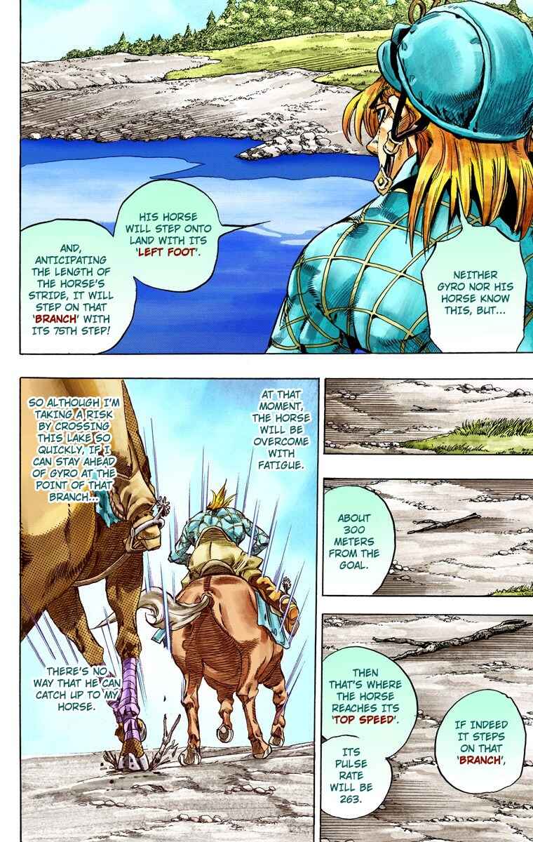 JoJo no Kimyou na Bouken: Part 7 - Steel Ball Run Color-ban Chapter 32 - Page 23