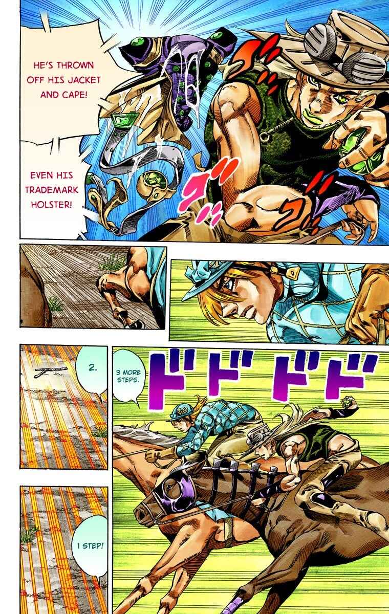 JoJo no Kimyou na Bouken: Part 7 - Steel Ball Run Color-ban Chapter 32 - Page 28