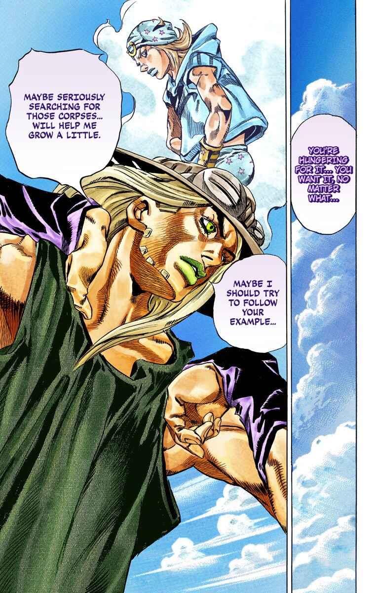 JoJo no Kimyou na Bouken: Part 7 - Steel Ball Run Color-ban Chapter 32 - Page 38