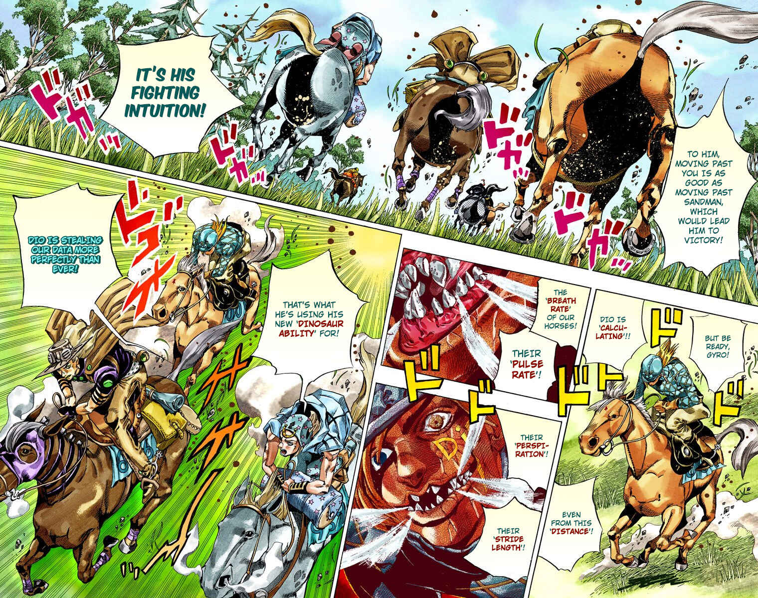 JoJo no Kimyou na Bouken: Part 7 - Steel Ball Run Color-ban Chapter 32 - Page 6