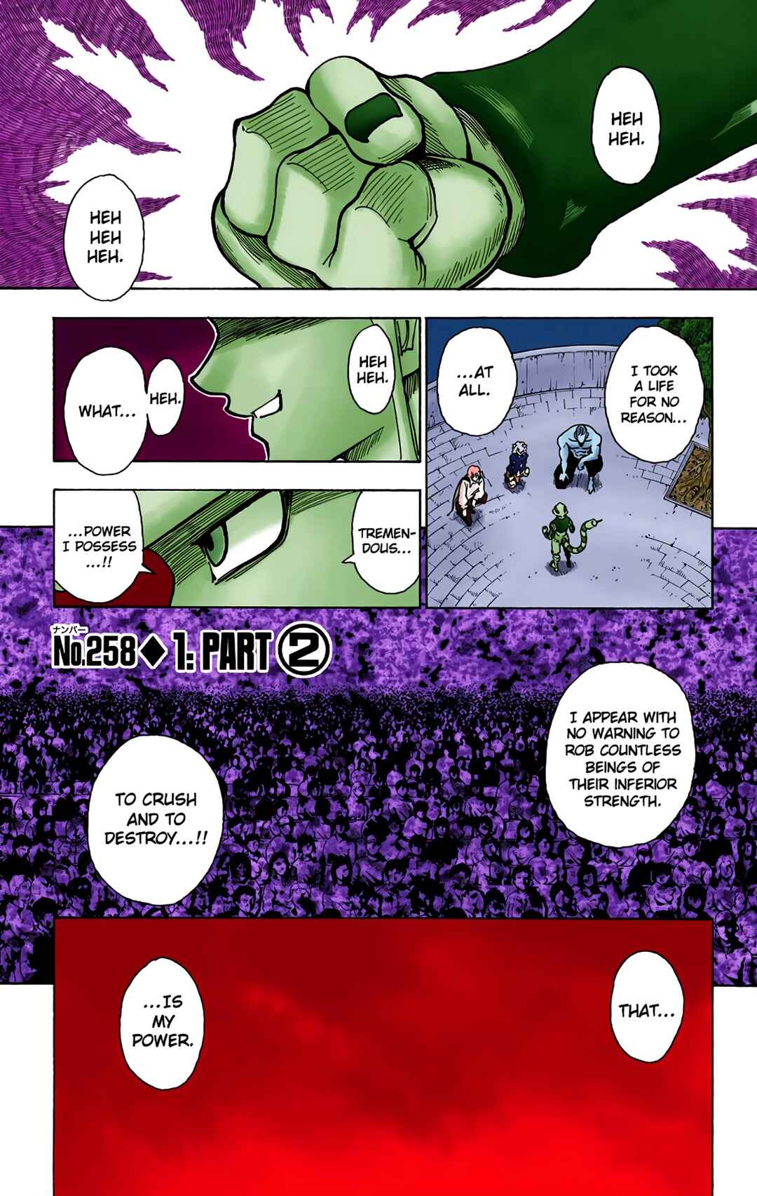 Hunter x Hunter (Official Colored) Chapter 258 - Page 1