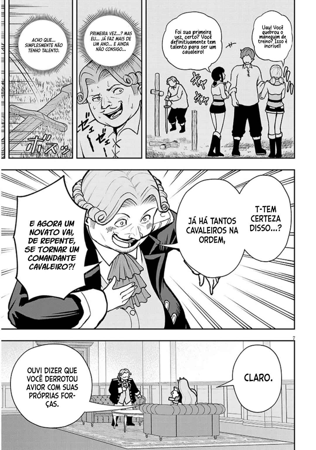 Eiyuu Onna Kishi ni Yuunou to Bareta Ore no Bijin Harem Kishidan - Gaikaku Hikume no Kijutsu Kishidan Chapter 7 - Page 8