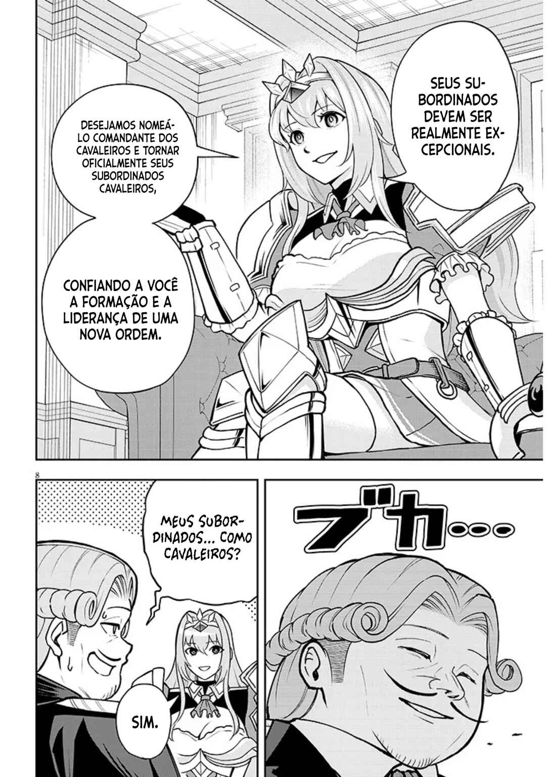 Eiyuu Onna Kishi ni Yuunou to Bareta Ore no Bijin Harem Kishidan - Gaikaku Hikume no Kijutsu Kishidan Chapter 7 - Page 9