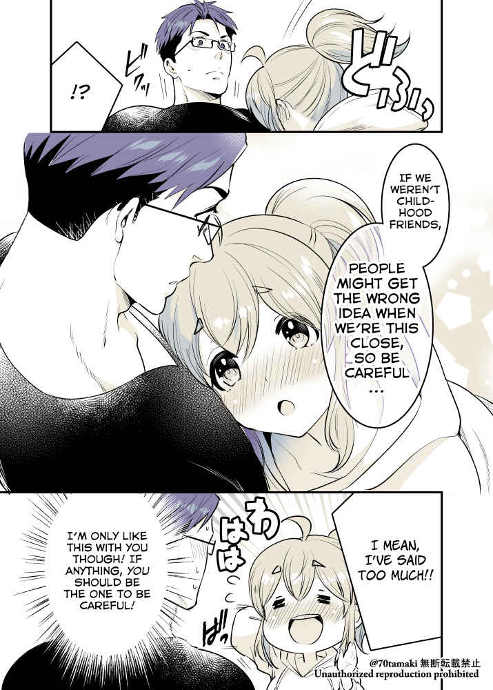 Osananajimi ga Hisabisa ni Saikai Shitara Otagai Kyonyuu ni Natteta Chapter 16 - Page 5