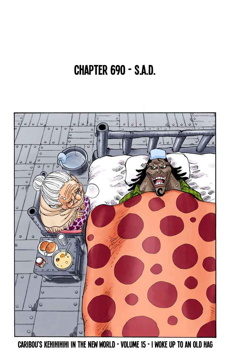 One Piece (Official Colored) Chapter 690 - Page 2