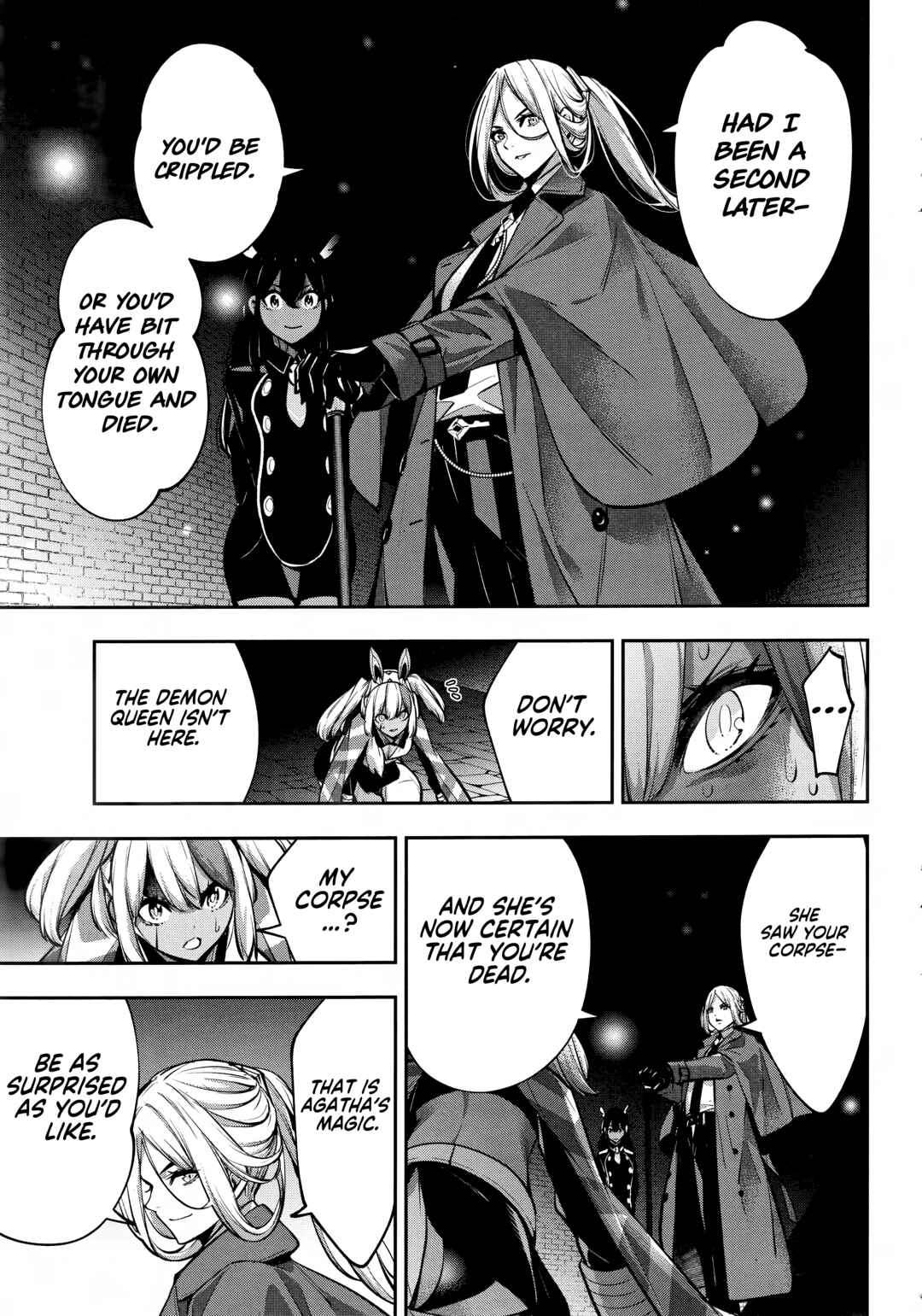 Majo Taisen - 32-nin no Isai no Majo wa Koroshiau Chapter 56 - Page 33