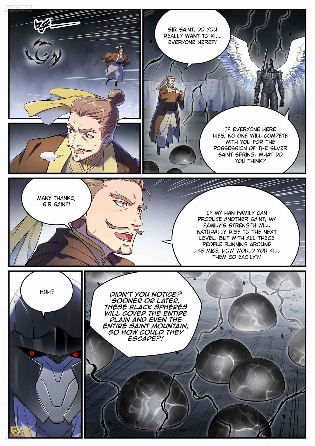 Bǎiliàn Chéngshén Chapter 1101 - Page 3