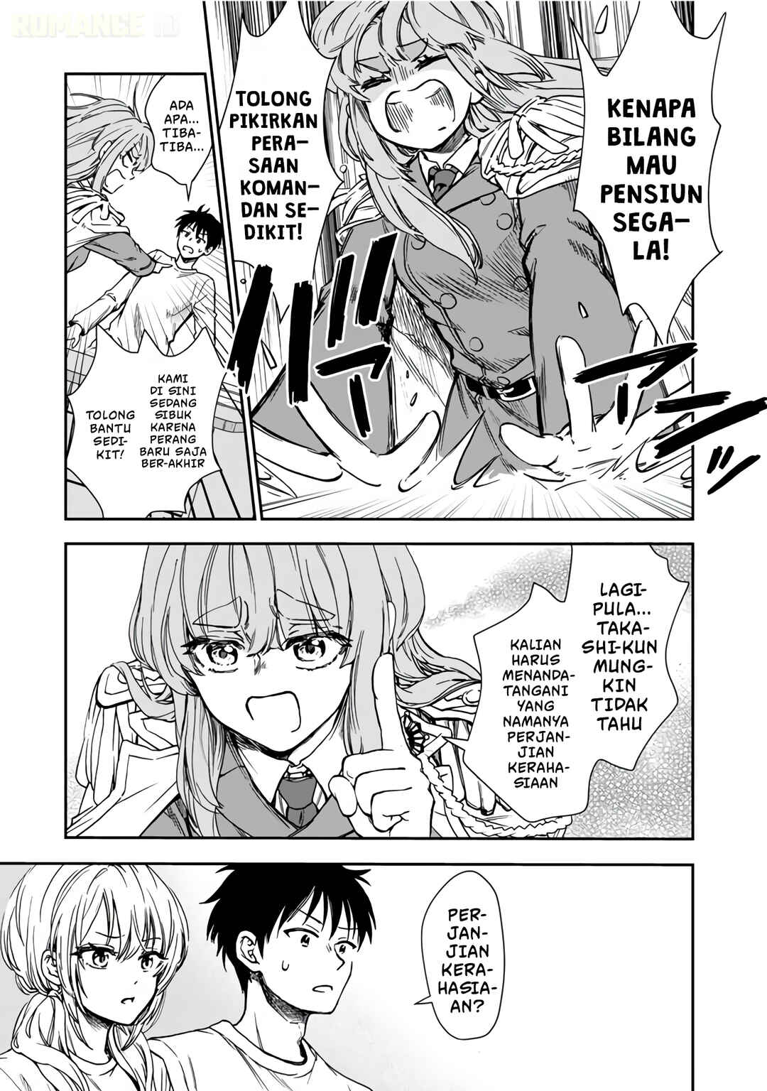 Senchi Kara Kaette kita Takashi-kun. Futsuu ni Koukou Seikatsu wo Okuritai Chapter 1 - Page 21